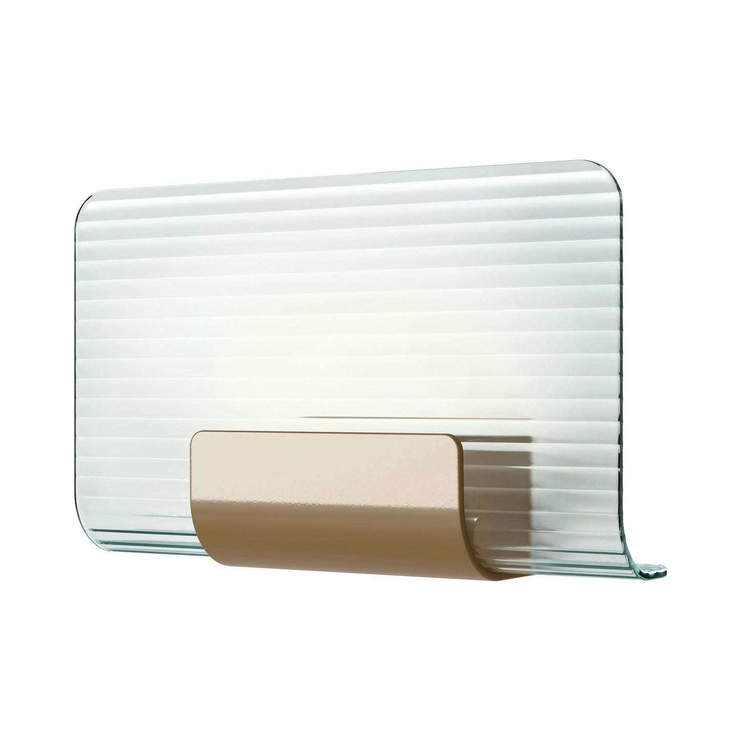 Nami LED Wall Light in Brass.