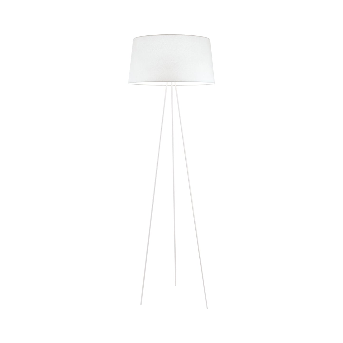 Tripod Floor Lamp in White.
