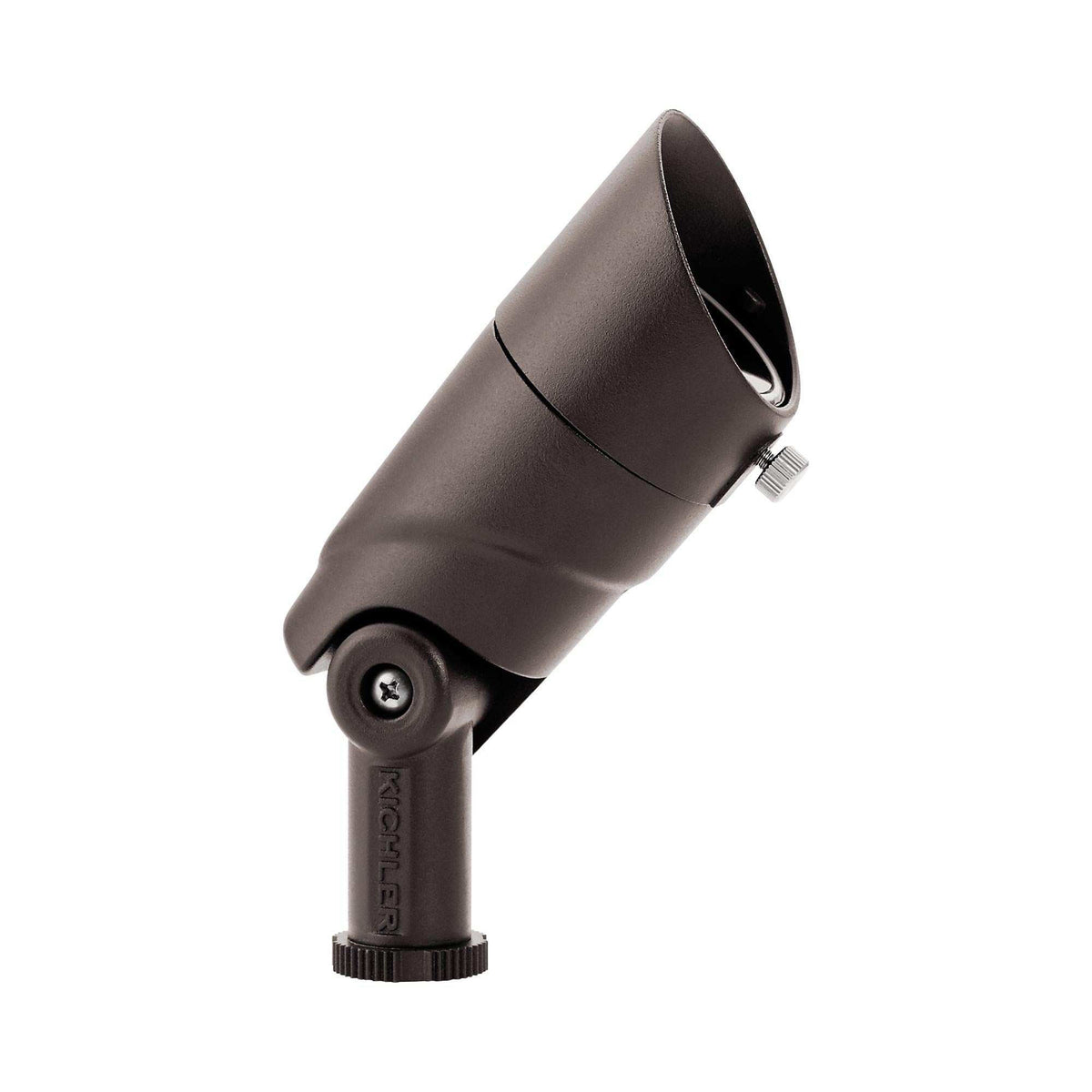 Accent Adjustable LED Landscape Light in Textured Architectural Bronze.