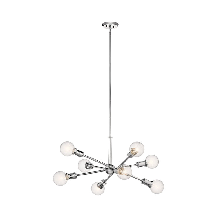 Armstrong Chandelier in Chrome (8-Light).