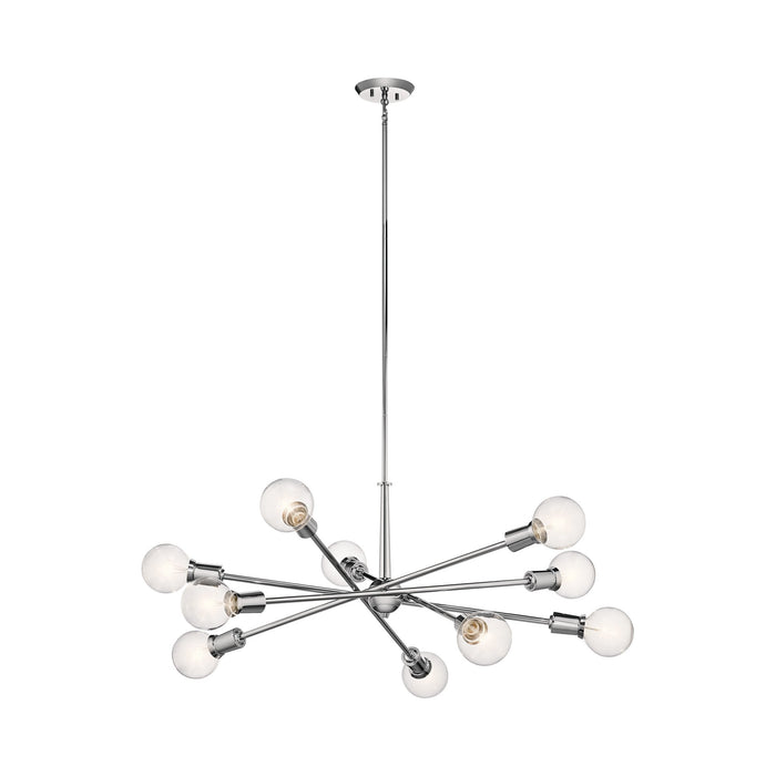 Armstrong Chandelier in Chrome (10-Light).