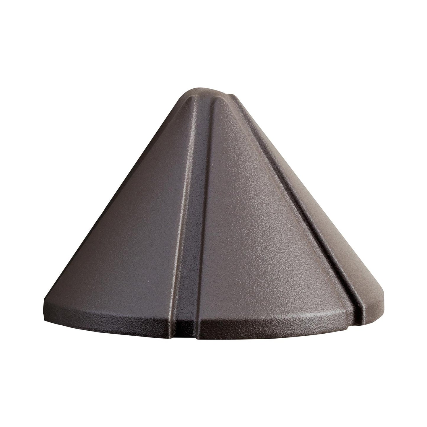 Deck 12V Deck Light in Textured Architectural Bronze (2.5-Inch).