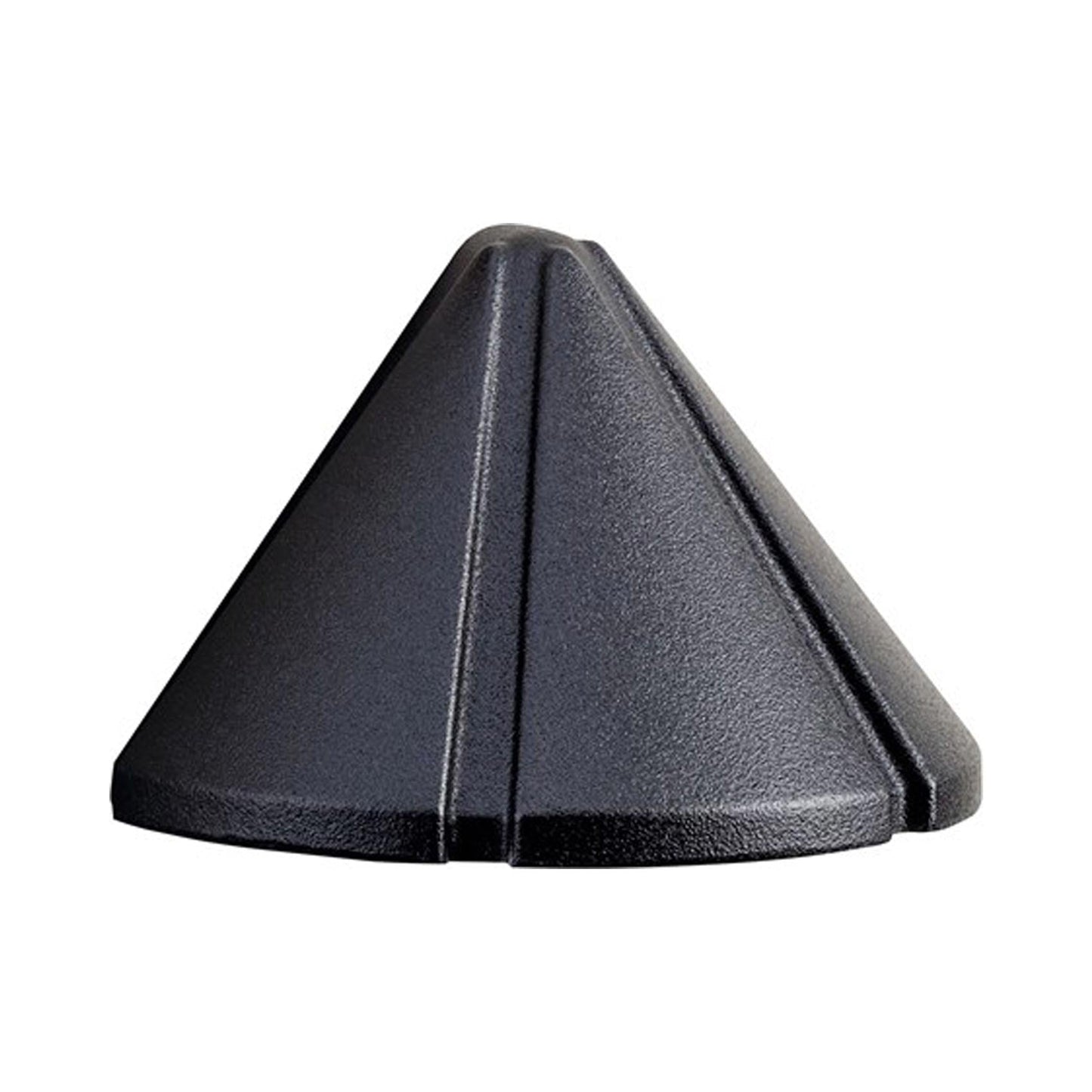 Deck 12V Deck Light in Textured Black (2.5-Inch).