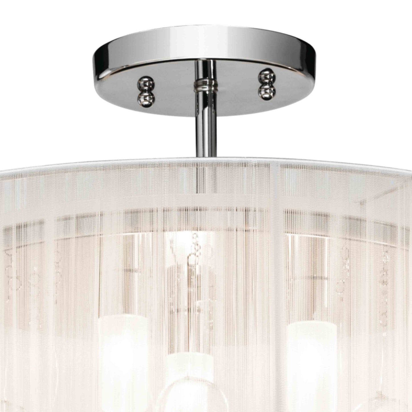 Imbuia Semi Flush Mount Ceiling Light in Detail.