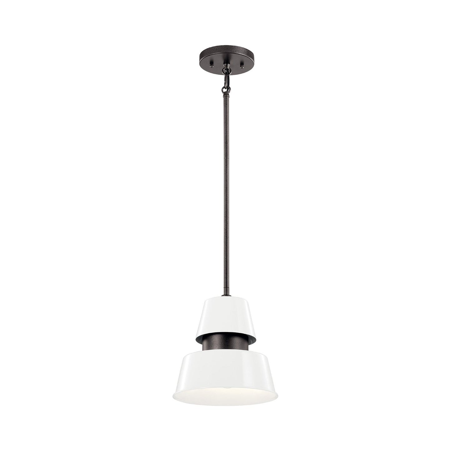 Lozano Mini Pendant Light in White.