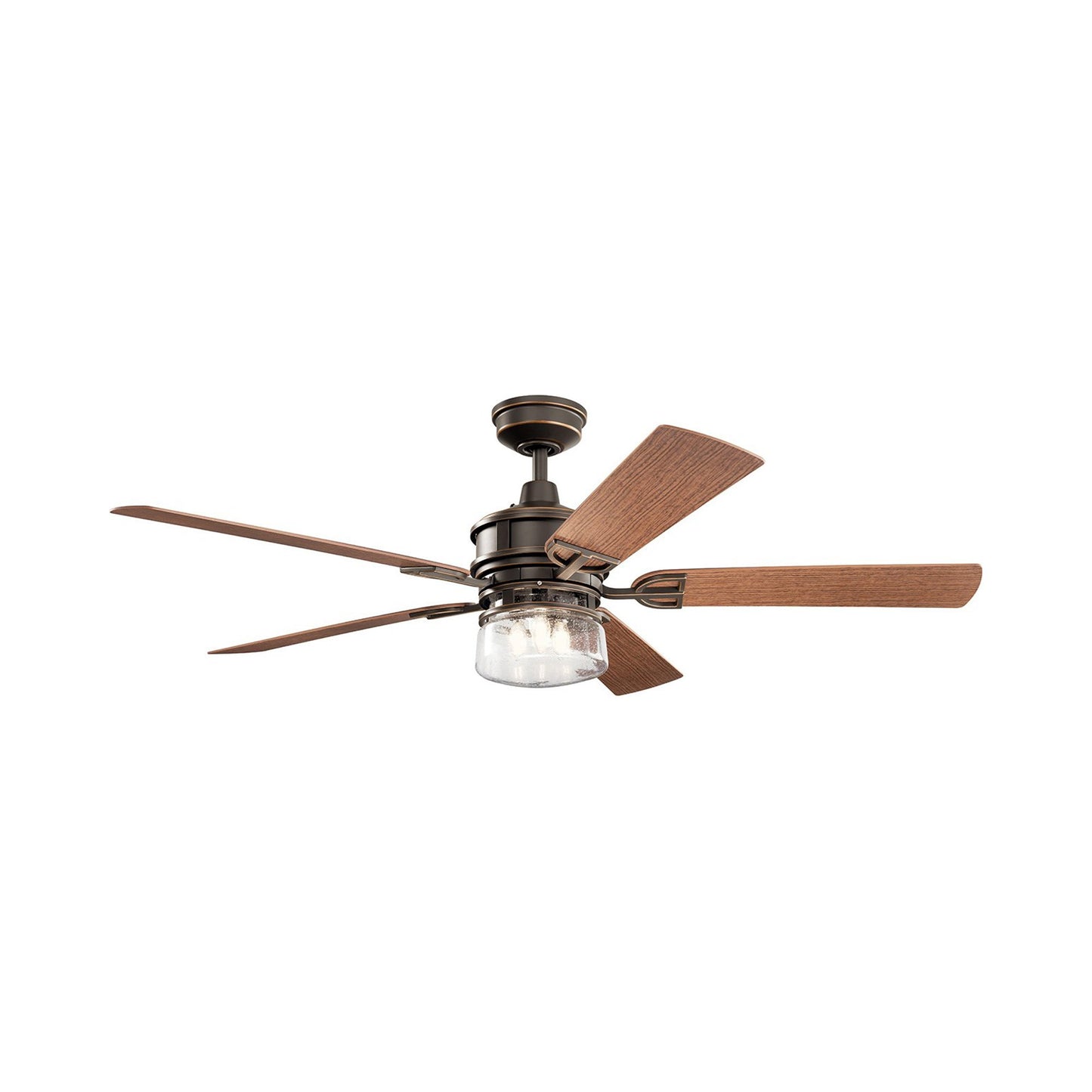 Lyndon Patio LED Ceiling Fan in Olde Bronze (60-Inch).