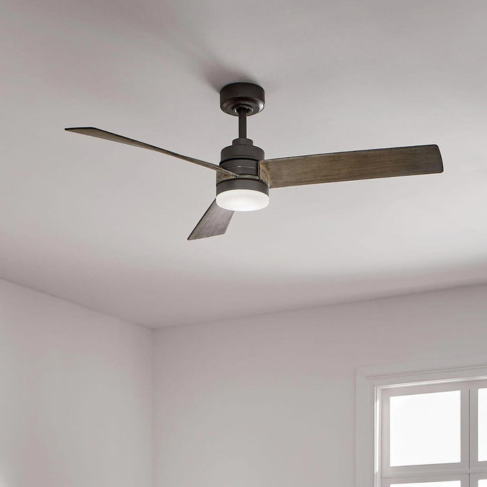 Spyn LED Ceiling Fan in living room.