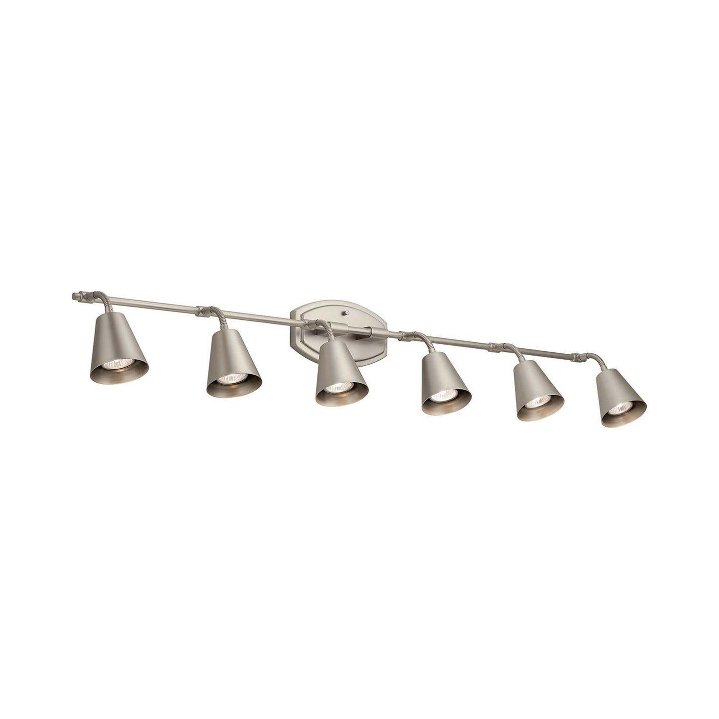 Sylvia Track Light Kit in Satin Nickel (6-Light).