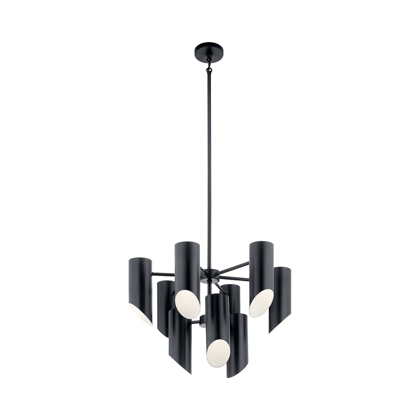 Trentino Chandelier in Black (9-Light).
