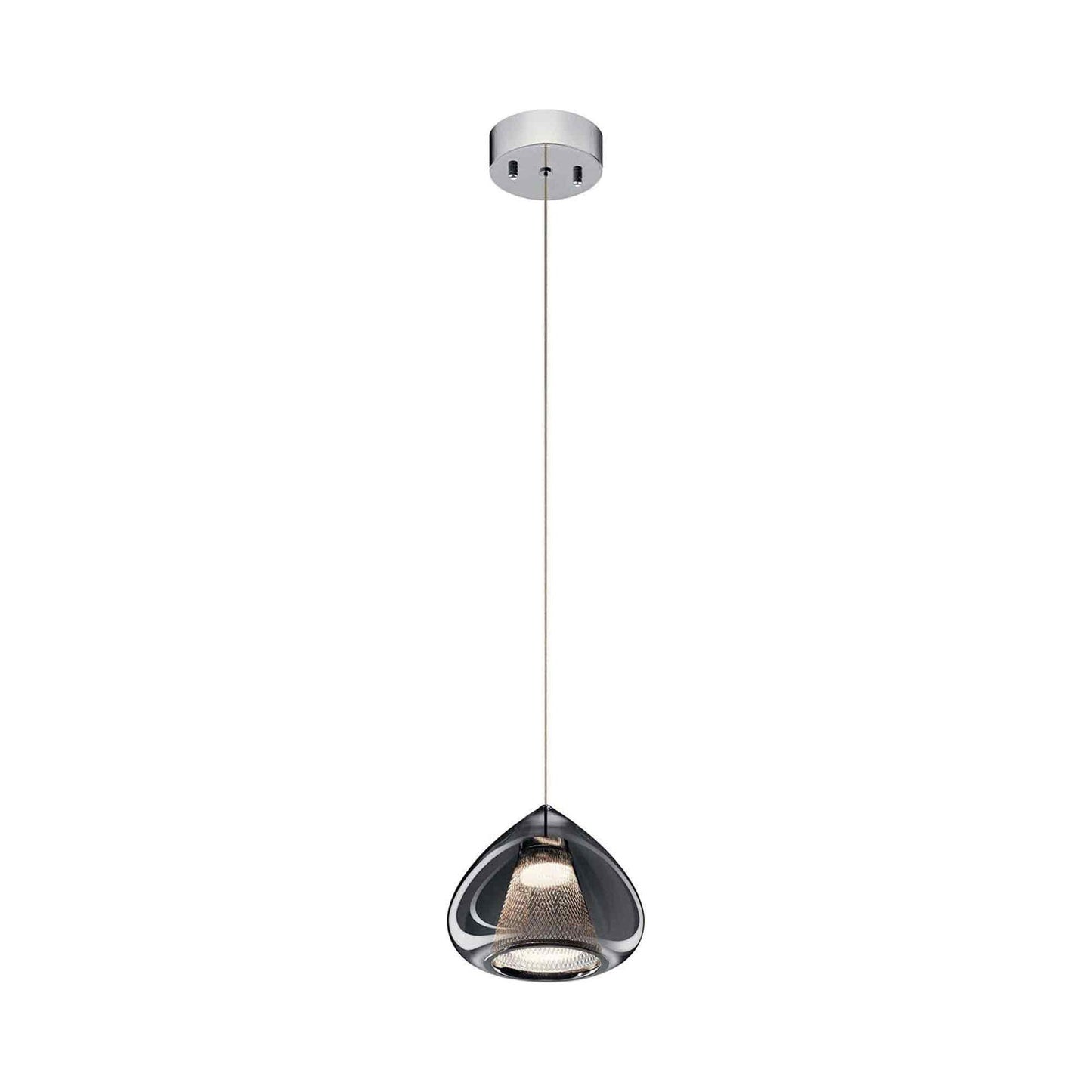 Zin LED Mini Pendant Light in Wide.