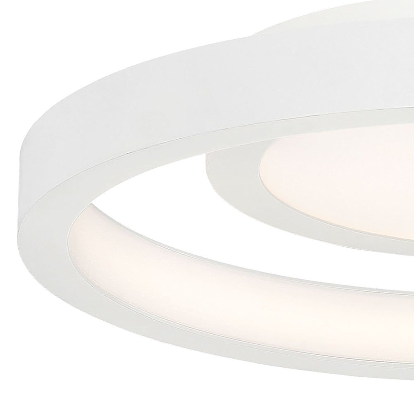 Knock Out LED Flush Mount Ceiling Light in Detail.