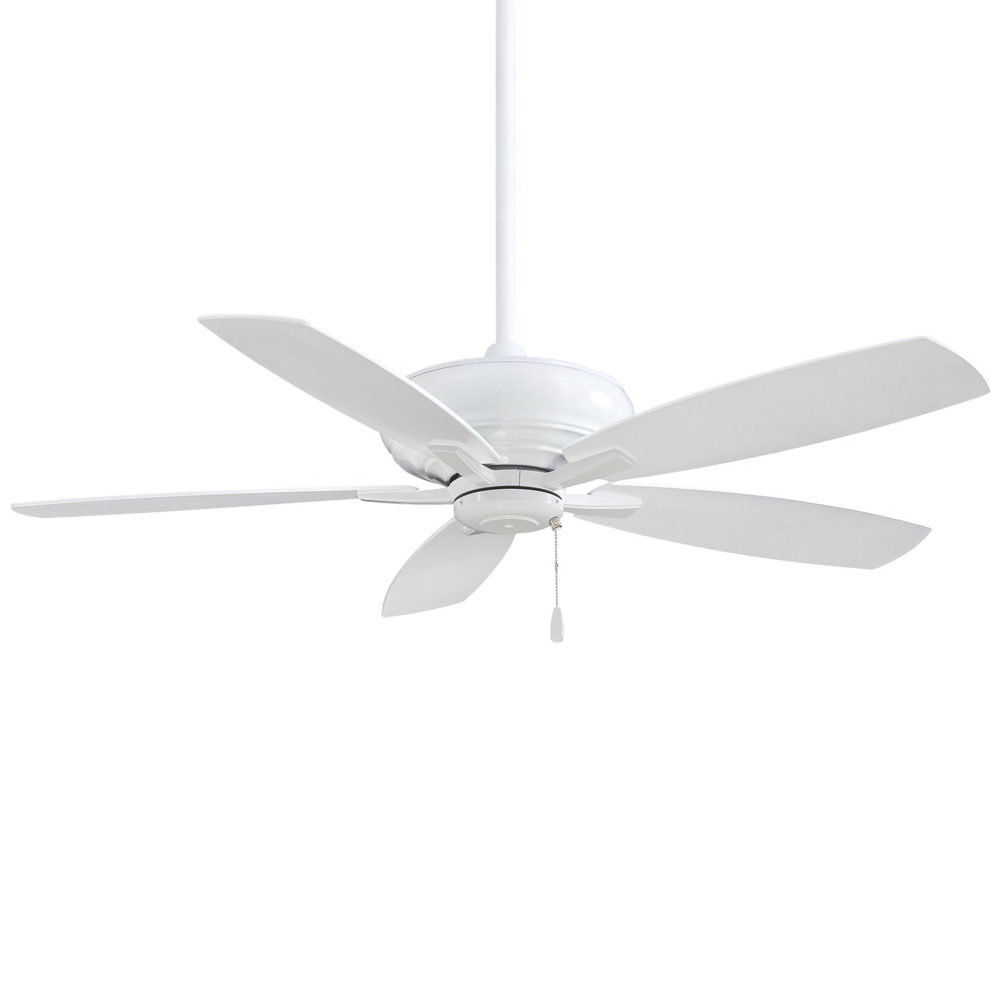 Kola Ceiling Fan in White.