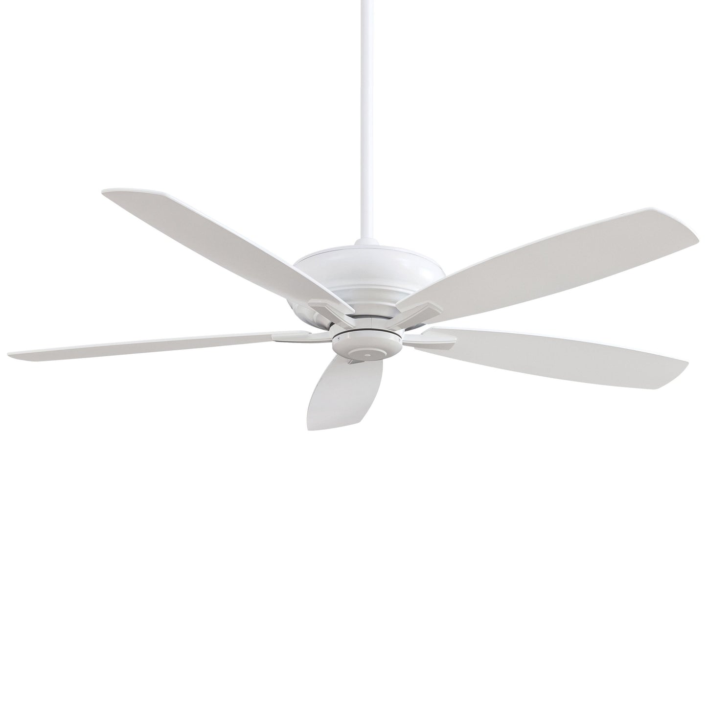 Kola XL Ceiling Fan in White.