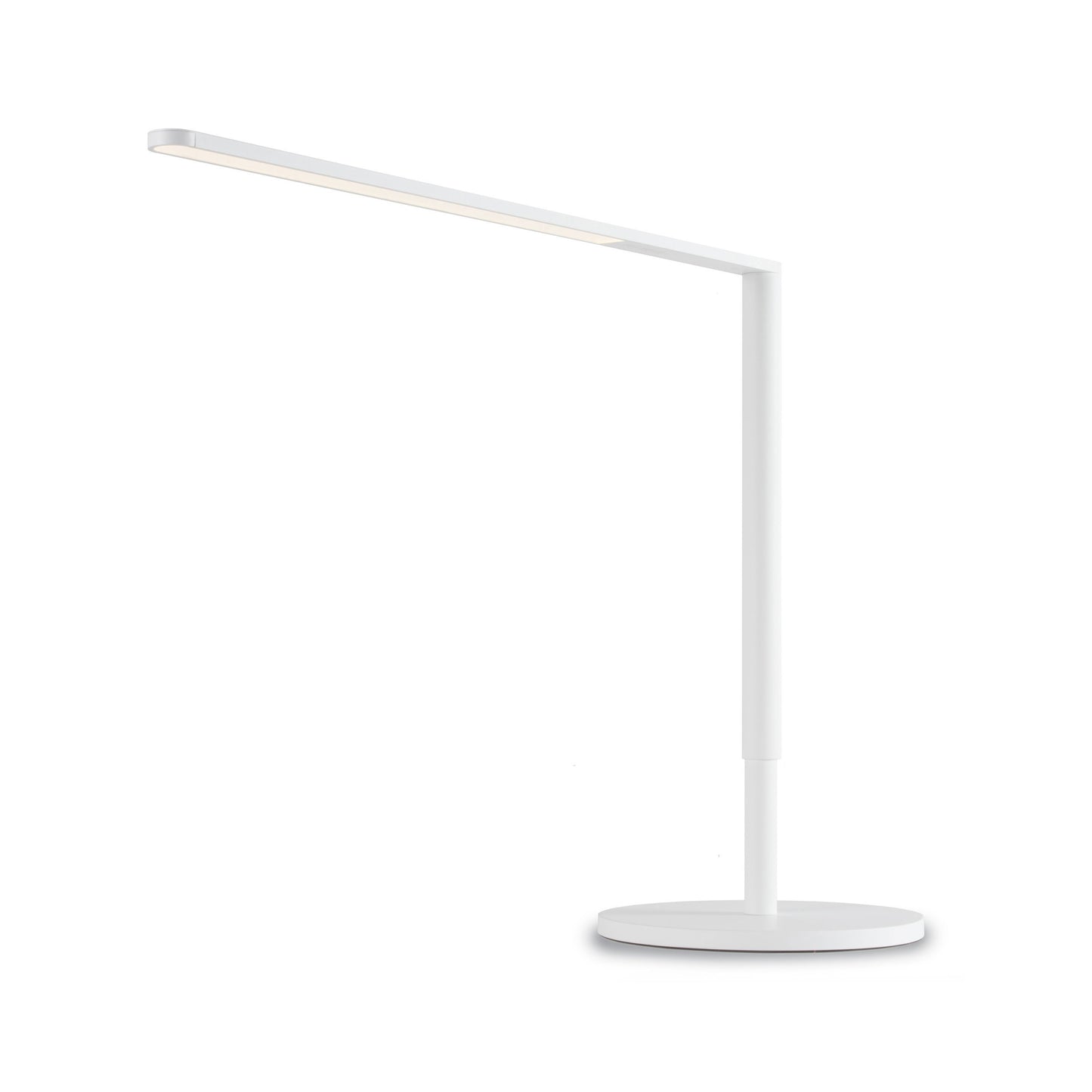 Lady7 LED Desk Lamp in Matte White.