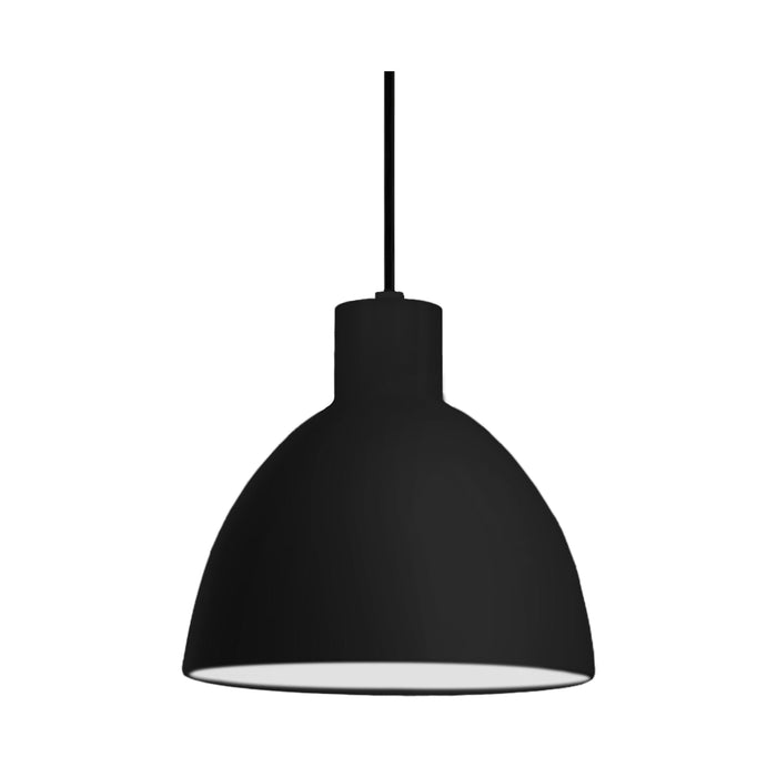 Chroma LED Pendant Light in Black (Large).
