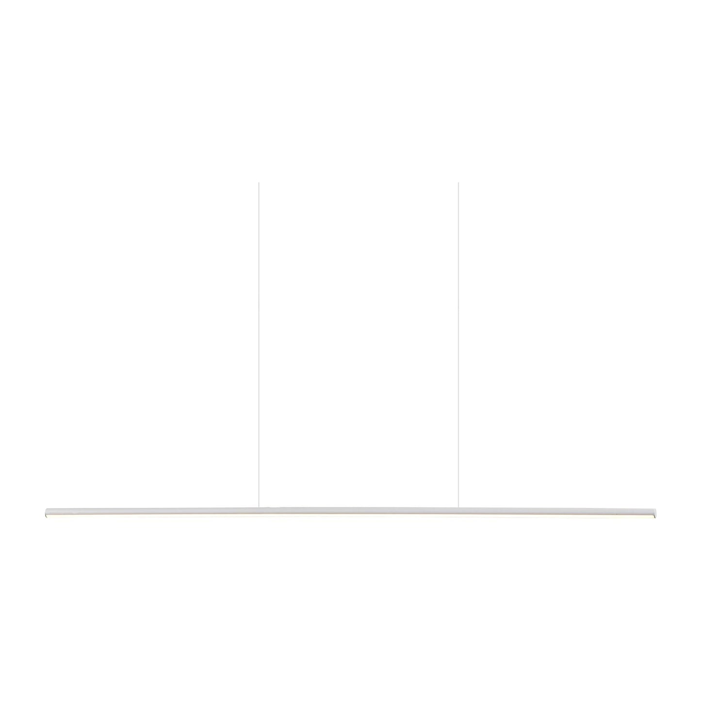 Chute LED Pendant Light in White (Large).