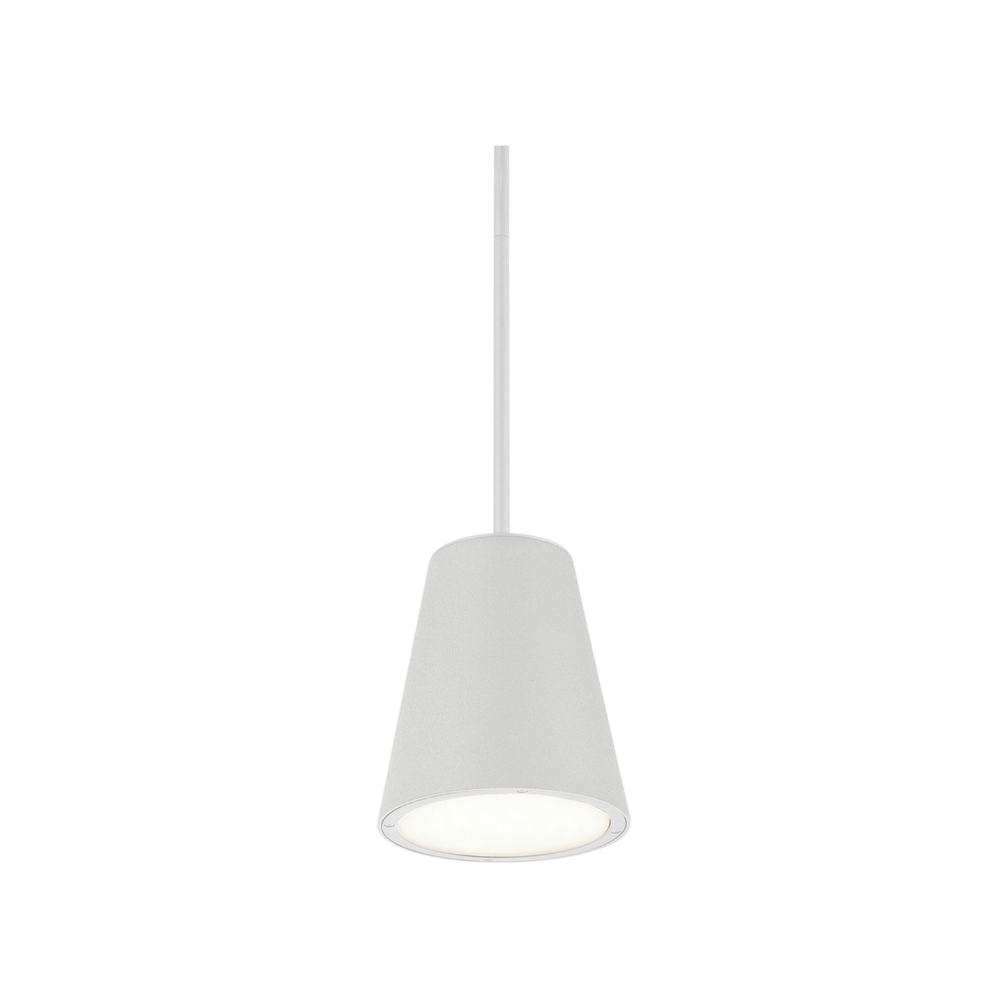 Hartford LED Pendant Light in White (Large).