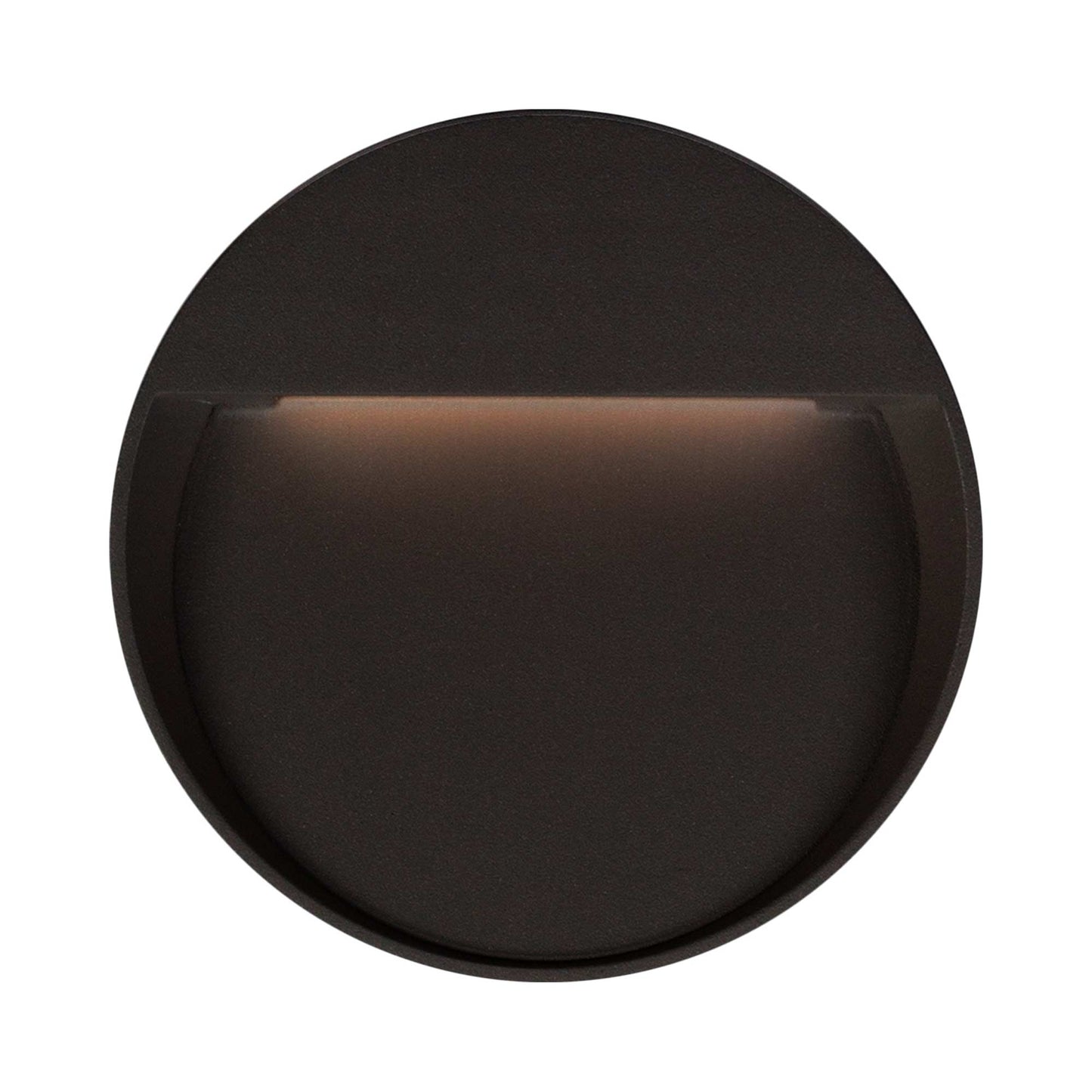 Mesa Outdoor LED Wall Light in Black (Large).