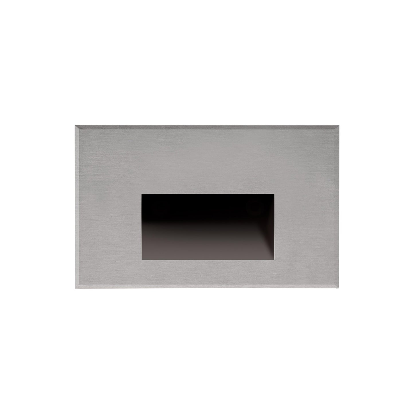 Sonic Recessed LED Step / Wall Light in Stainless Steel.