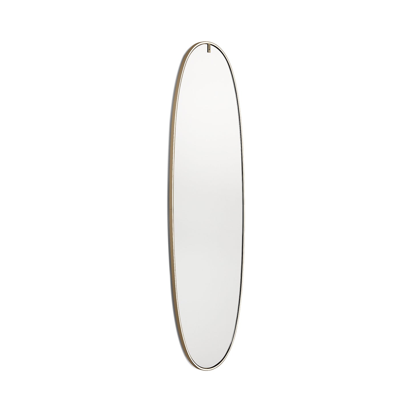 La Plus Belle Wall Mounted LED Mirror Polish Bronze.
