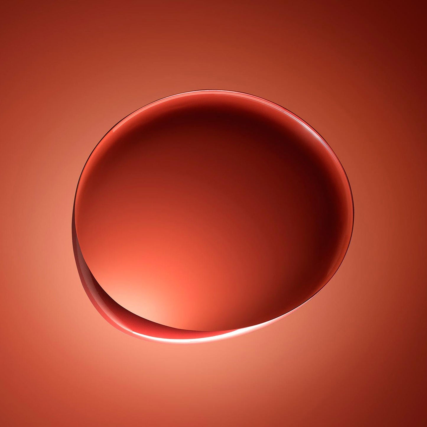 Lake LED Wall Light in Red.