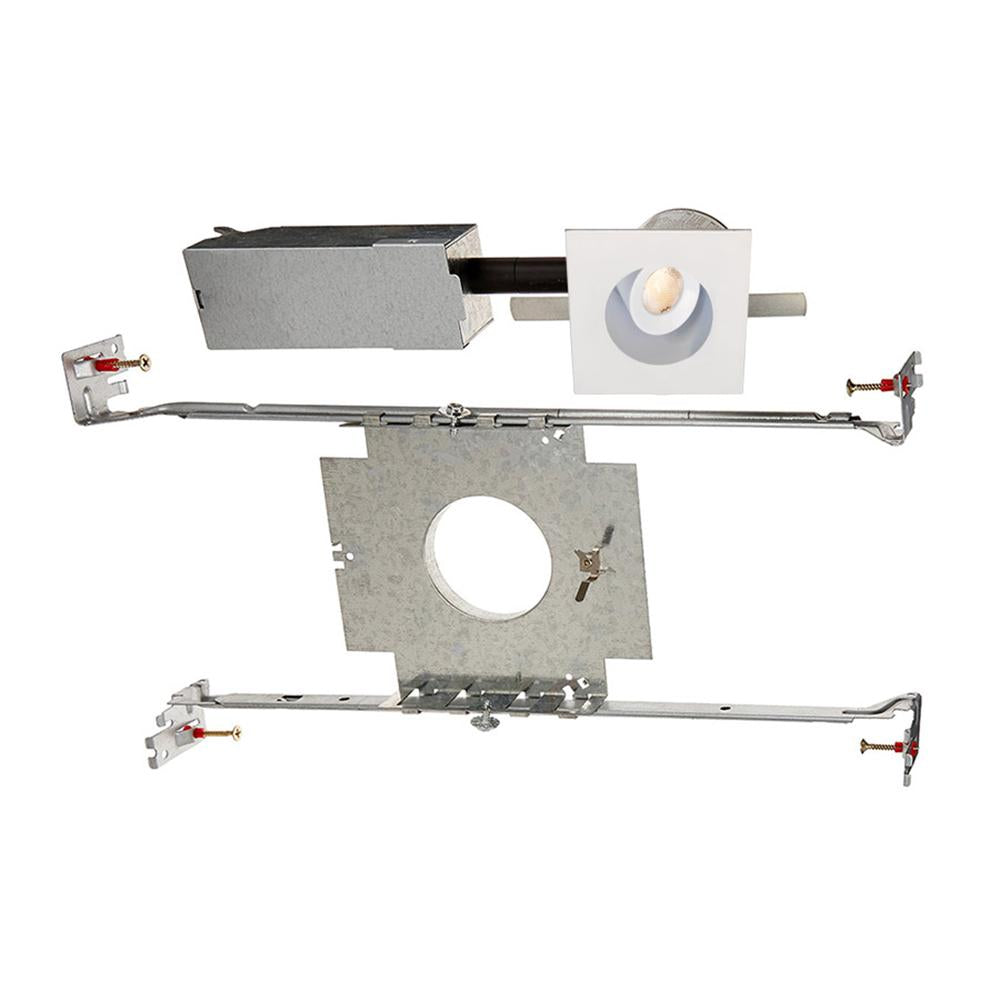 LEDme 1 Inch Miniature LED Recessed Downlight in White.