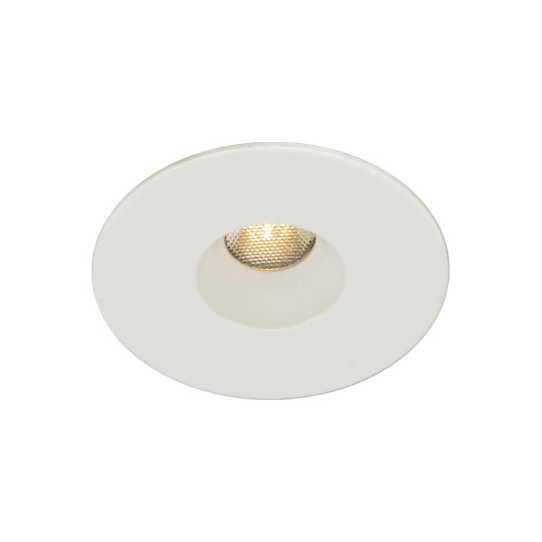 LEDme 1 Inch Round Open Reflector LED Downlight in White.