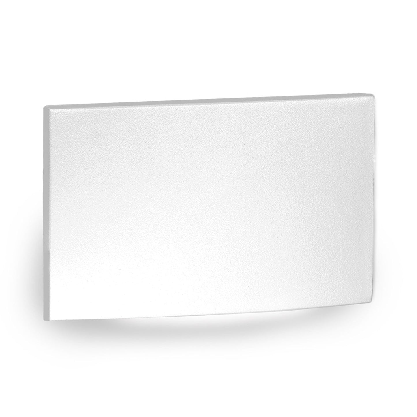 LEDme Horizontal Scoop LED Step and Wall Light in Amber/White.