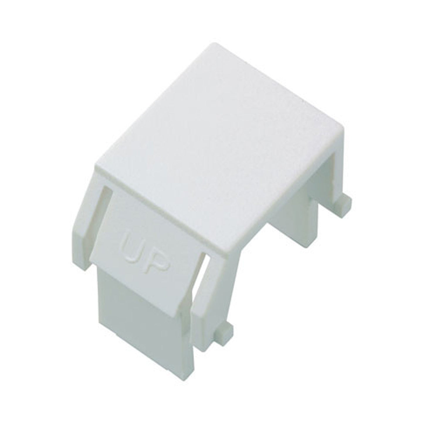 adorne® Blank Keystone Insert in White.