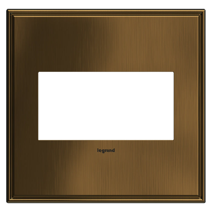 adorne® Cast Metals Wall Plate in Coffee (2-Gang).