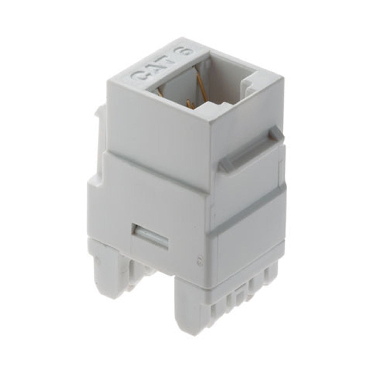 Adorne® Cat 6 RJ45 Data Insert in White.