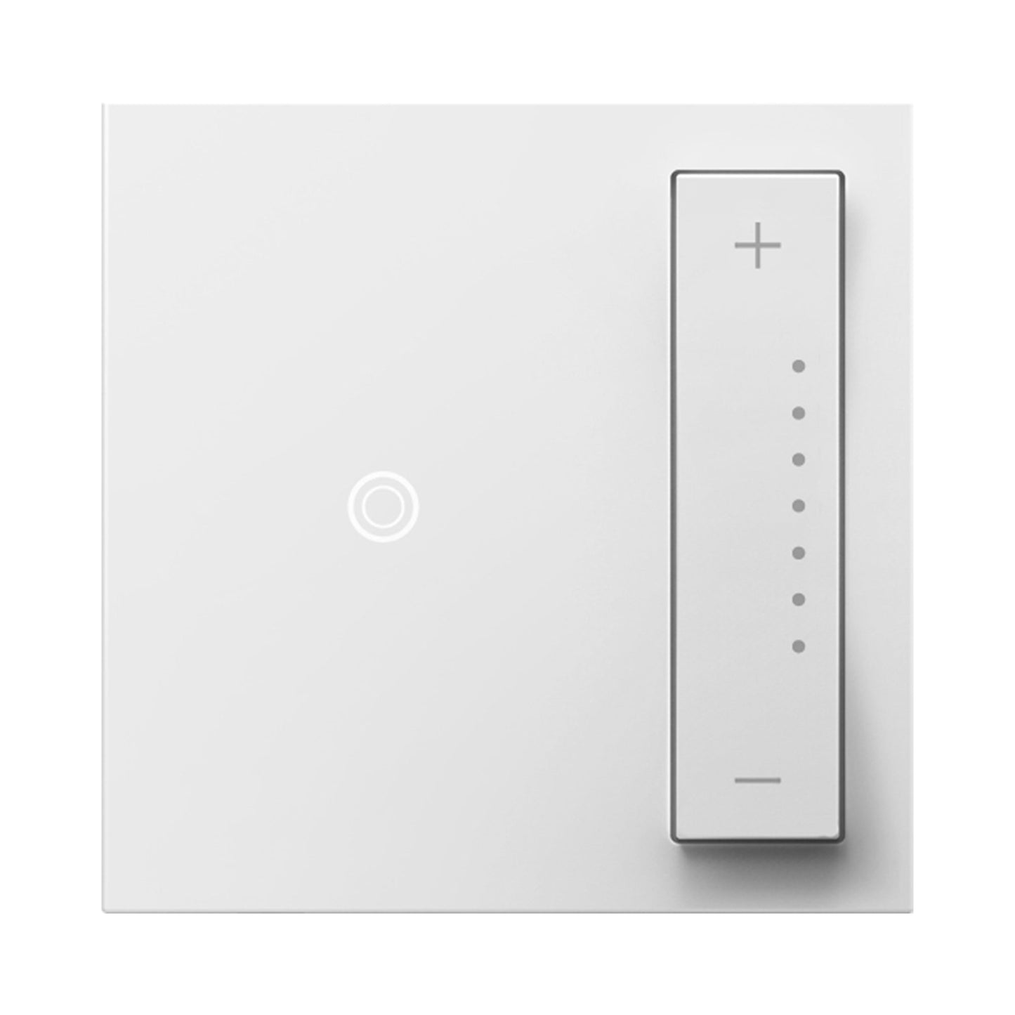 adorne® sofTap Tru-Universal Dimmer in Graphite.