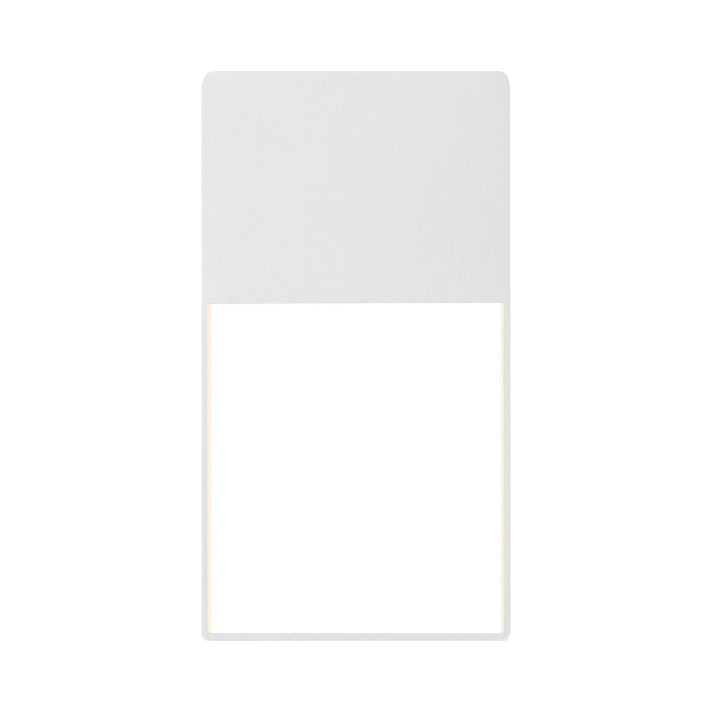 Light Frames™ Downlight Outdoor LED Wall Light in Textured White.