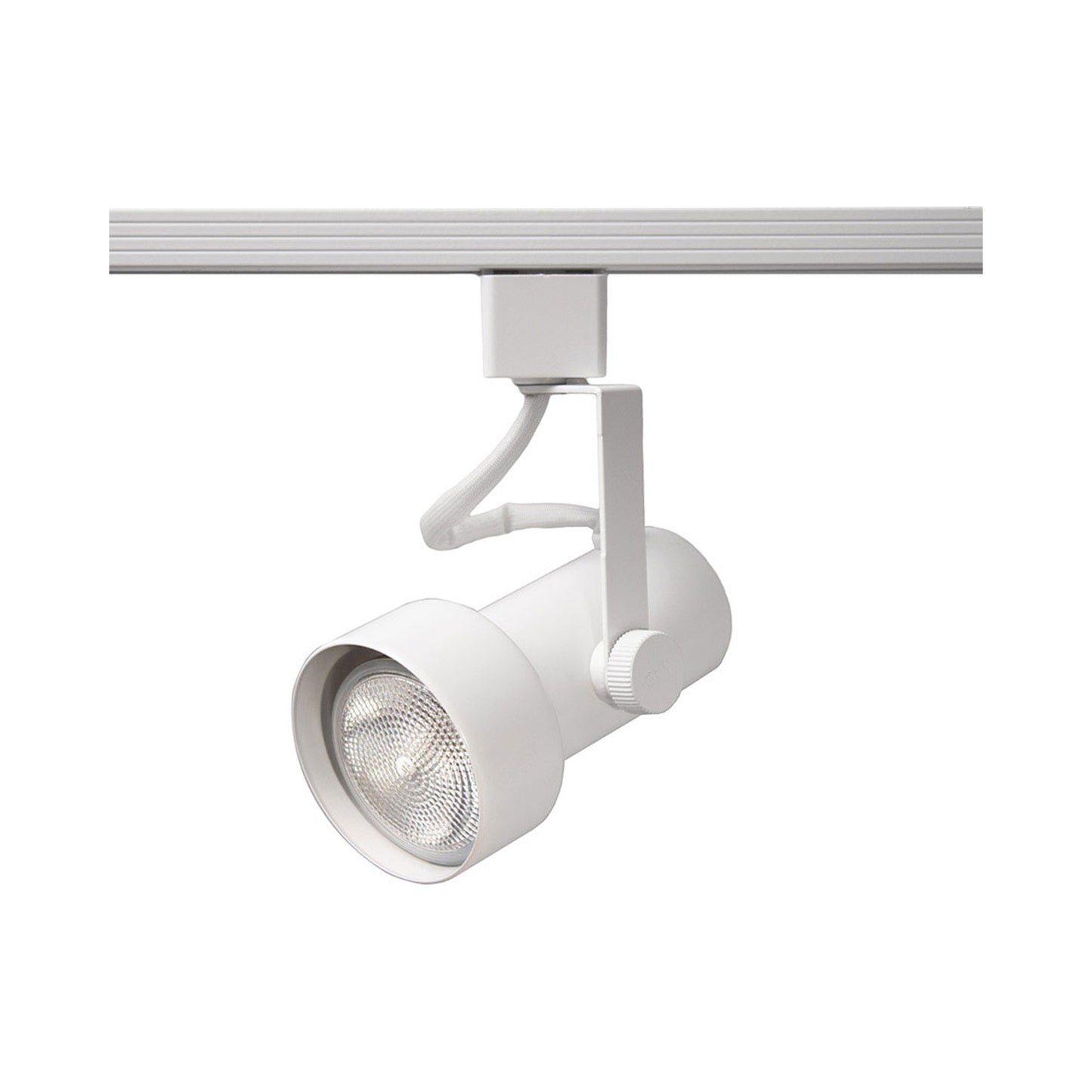 Line Voltage 725 Track Head in White (H Track).