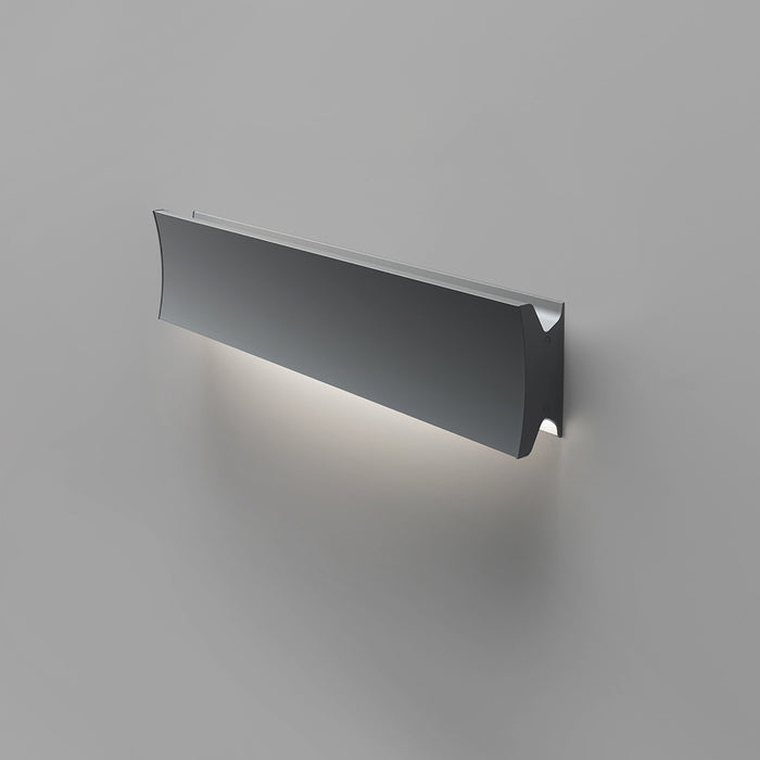 Lineacurve LED Ceiling/Wall Light in Anthracite Grey (Medium).