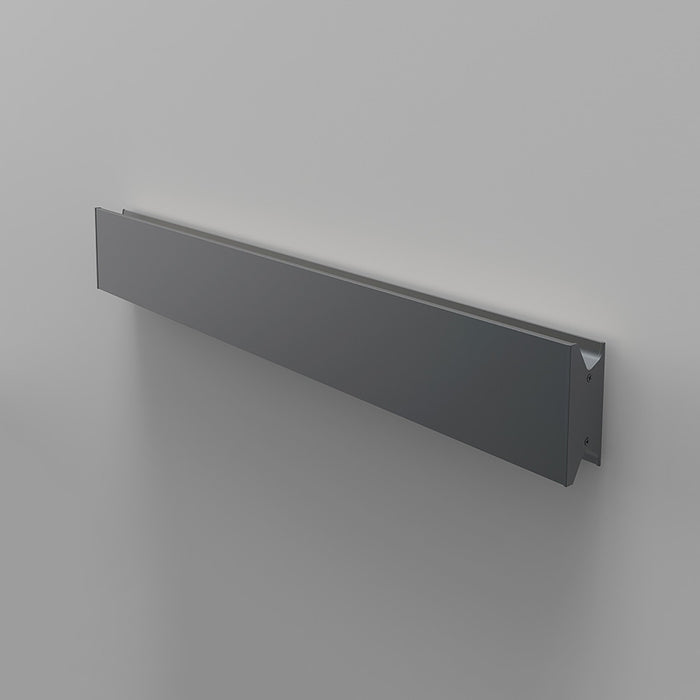 Lineaflat LED Ceiling/Wall Light in Anthracite Grey/Large.