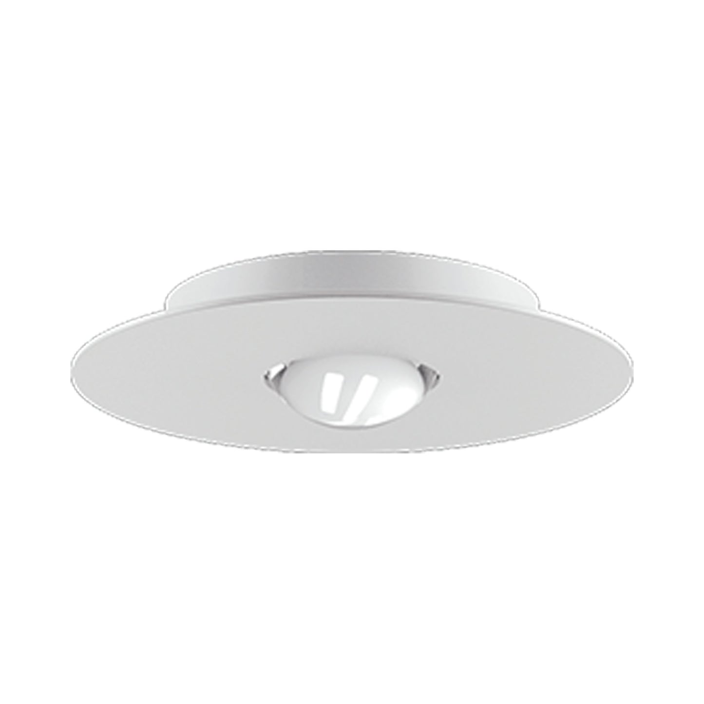 Bugia LED Flush Mount Ceiling Light in Glossy White.