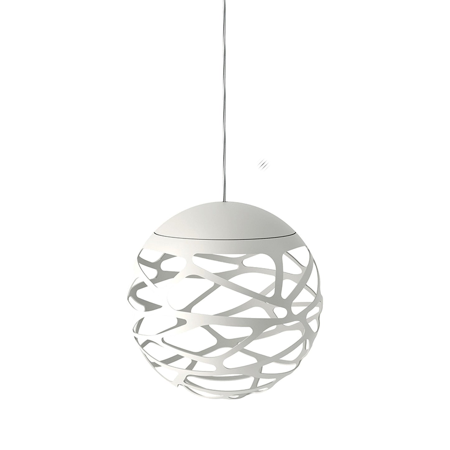 Kelly Cluster LED Pendant Light in Matte White.
