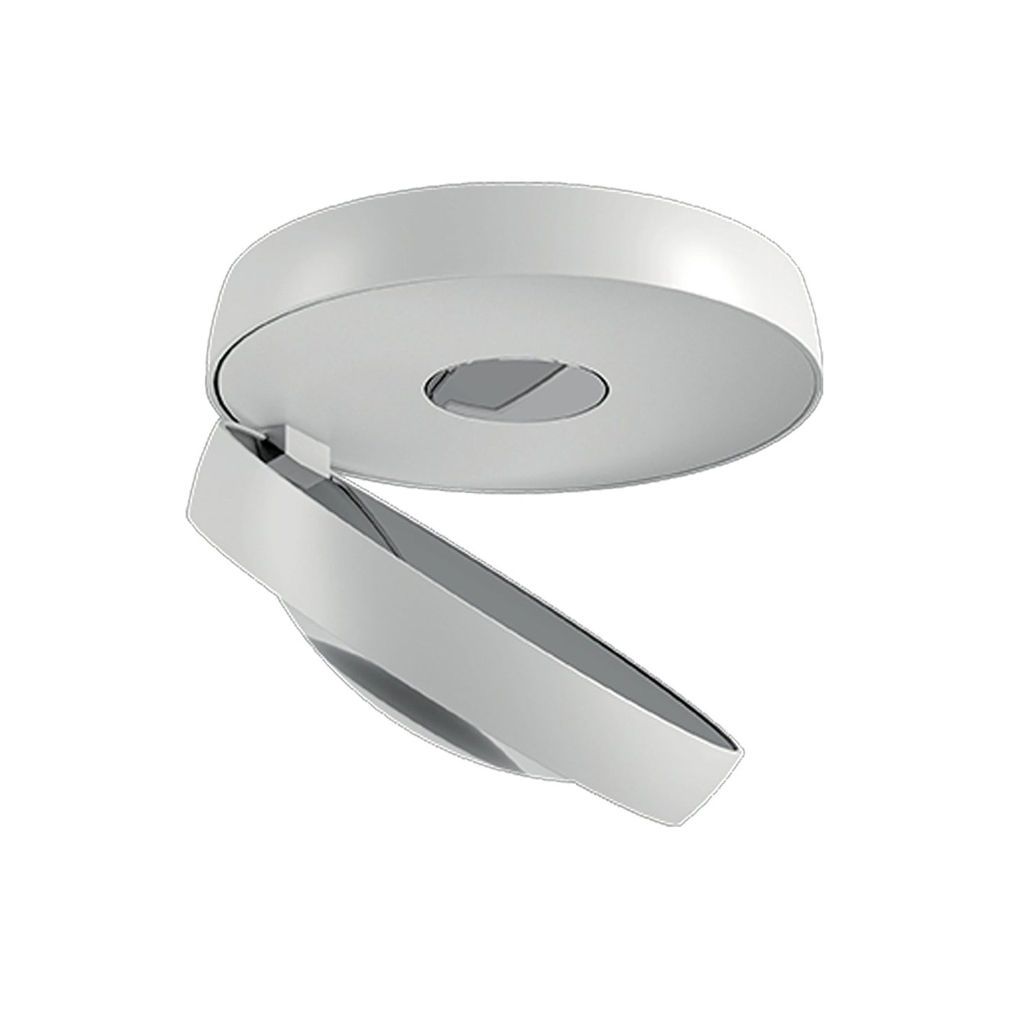 Nautilus LED Ceiling Light in Matte White.