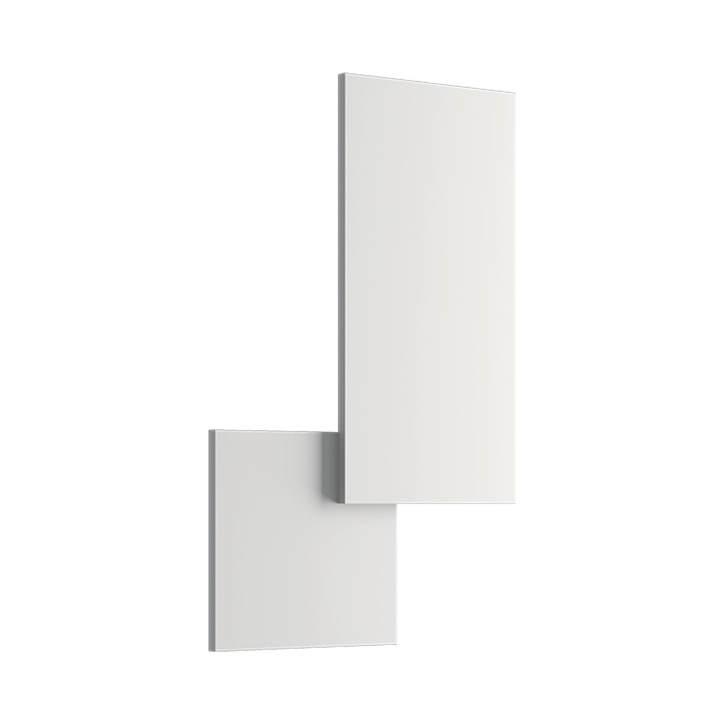Puzzle LED Ceiling Wall Light in Matte White/Square&Rectangle.