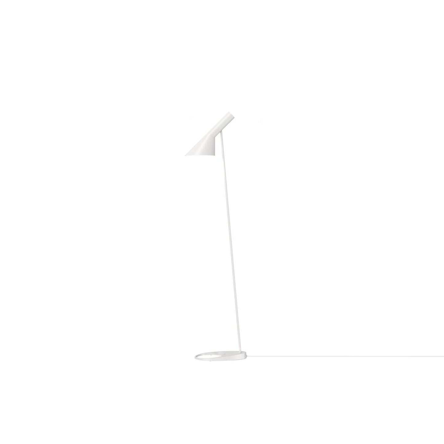 AJ Floor Lamp in White.