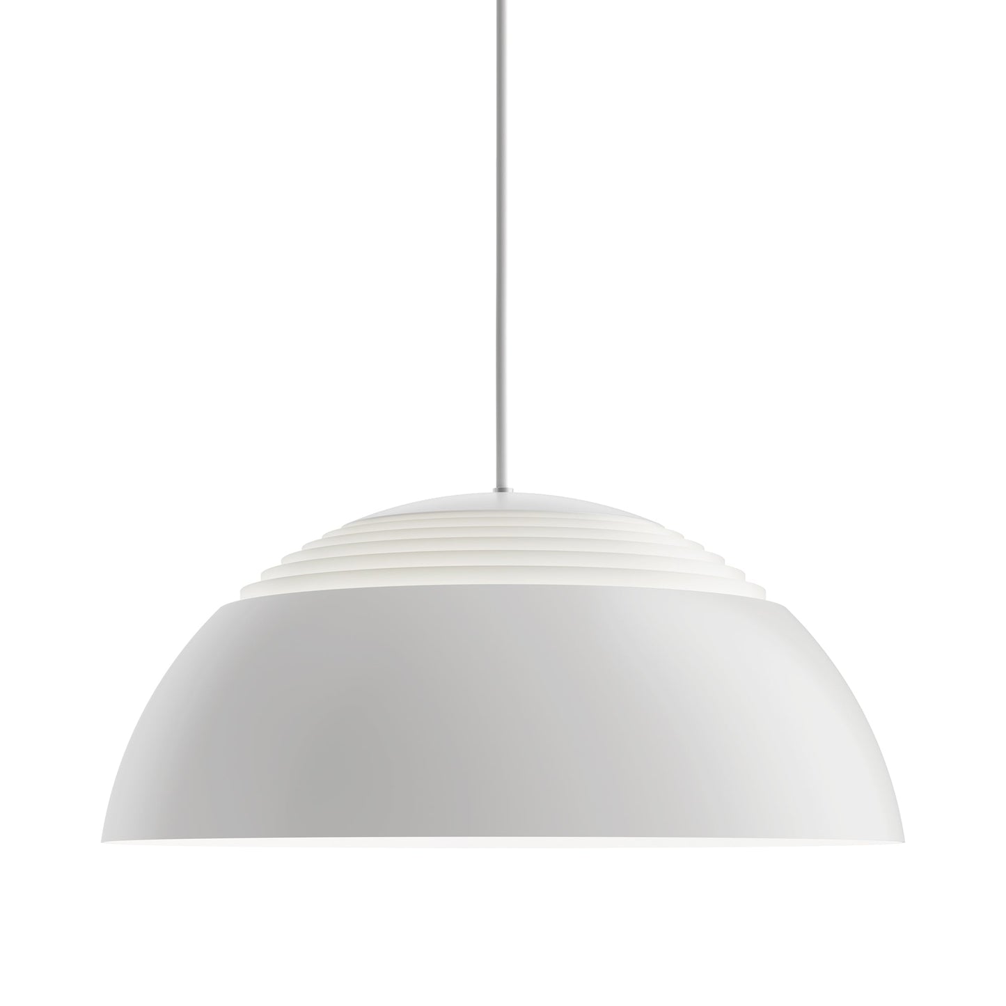 AJ Royal LED Pendant Light in White (Large).