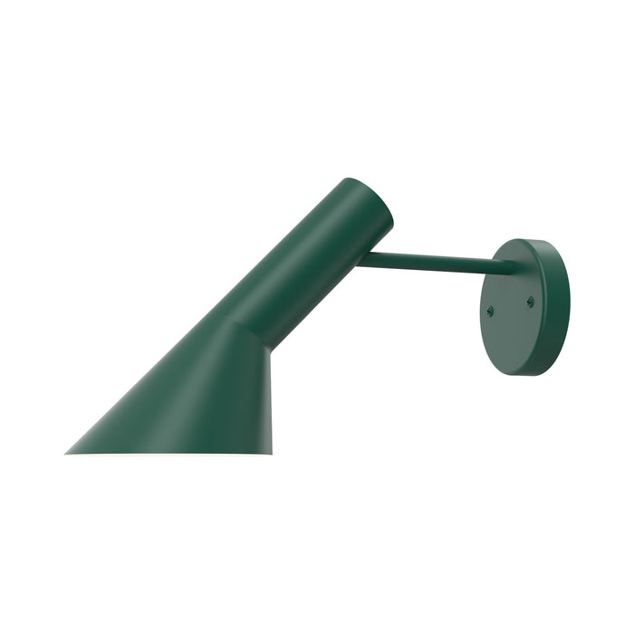AJ Wall Light in Dark Green (7.1-Inch/Without Switch).