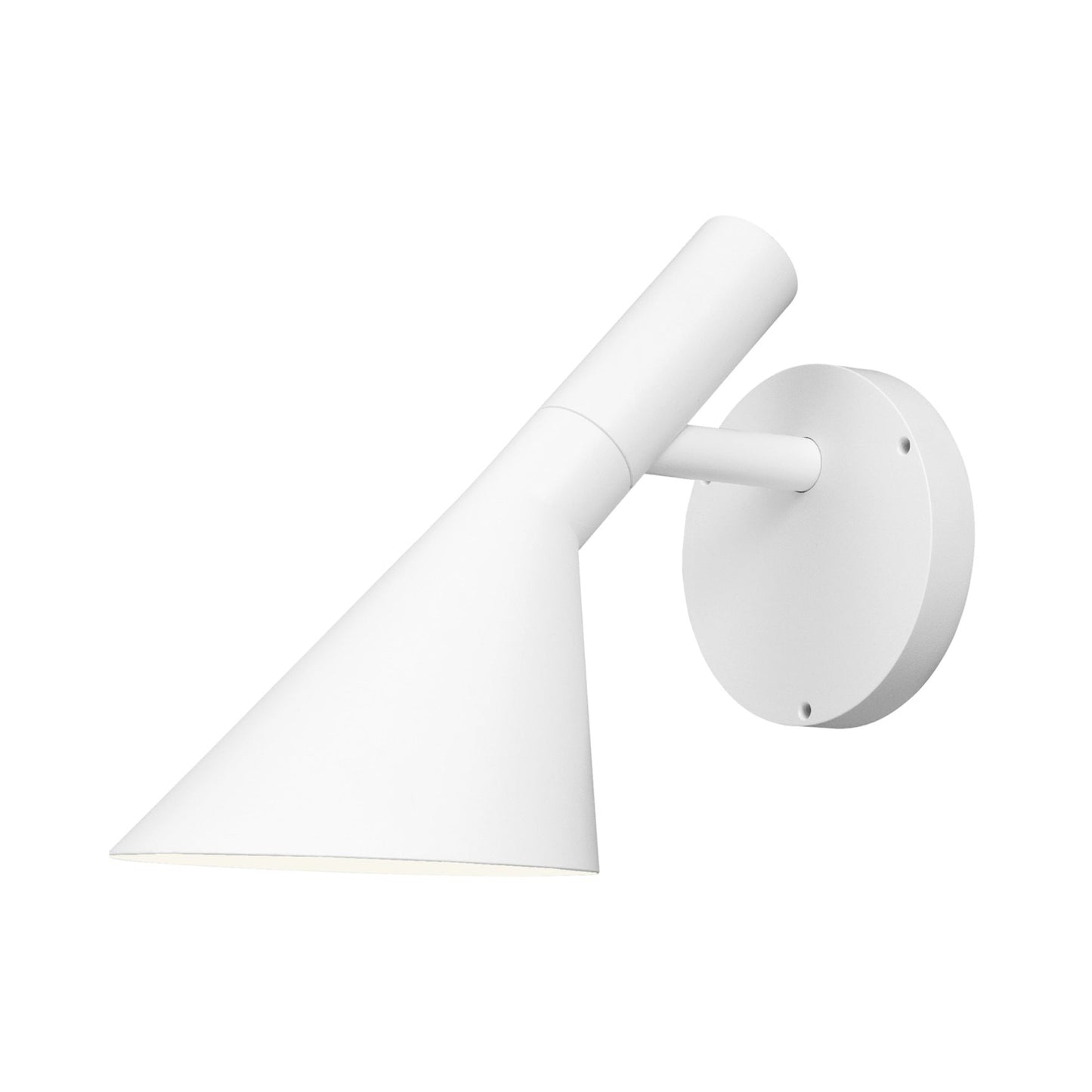 AJ Wall Light in White Texture (9.8-Inch/Without Switch).