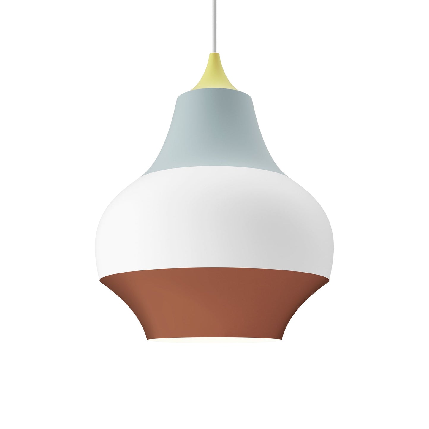 Cirque Pendant Light in Yellow (Large).