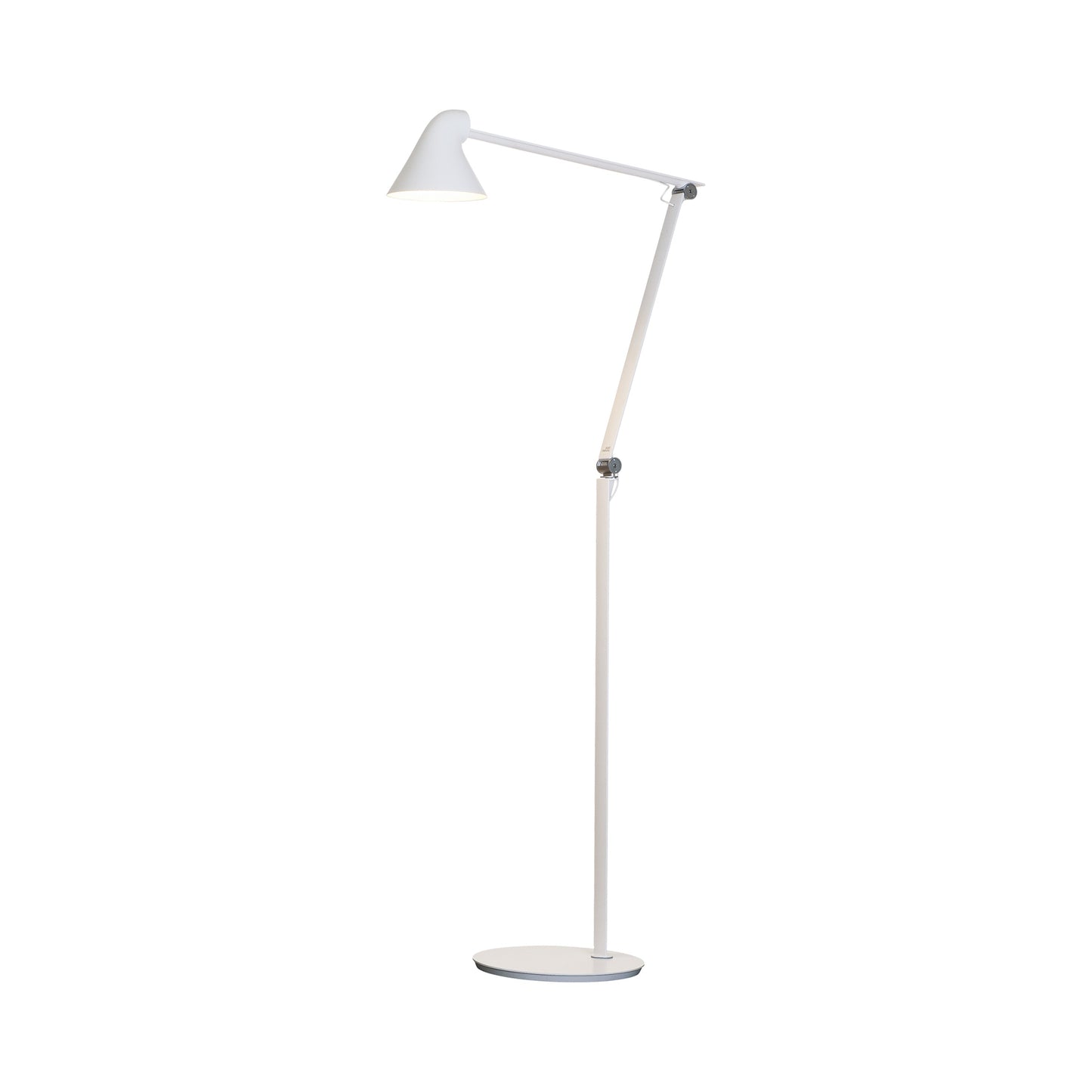 NJP LED Floor Lamp in White.