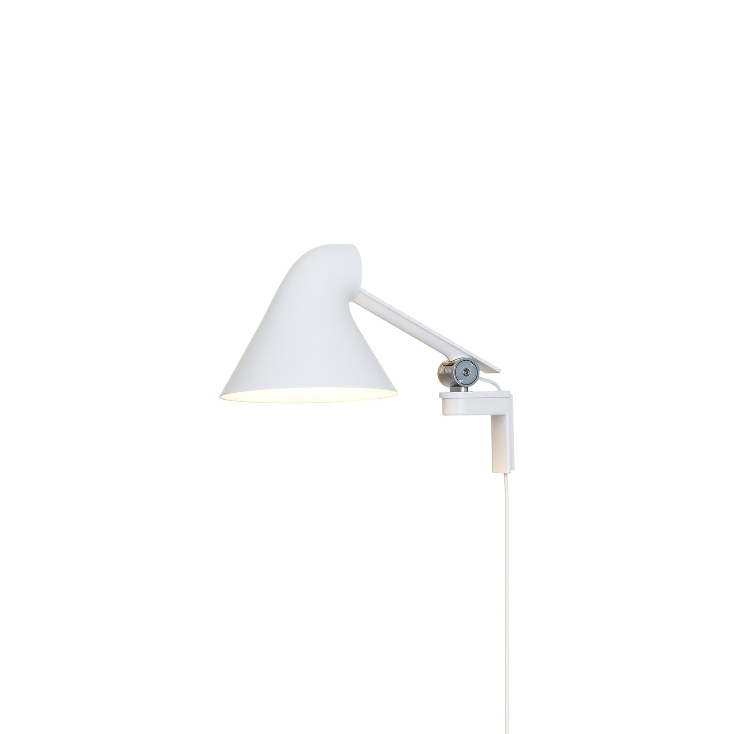 NJP LED Wall Light in White (Without Wall Box).