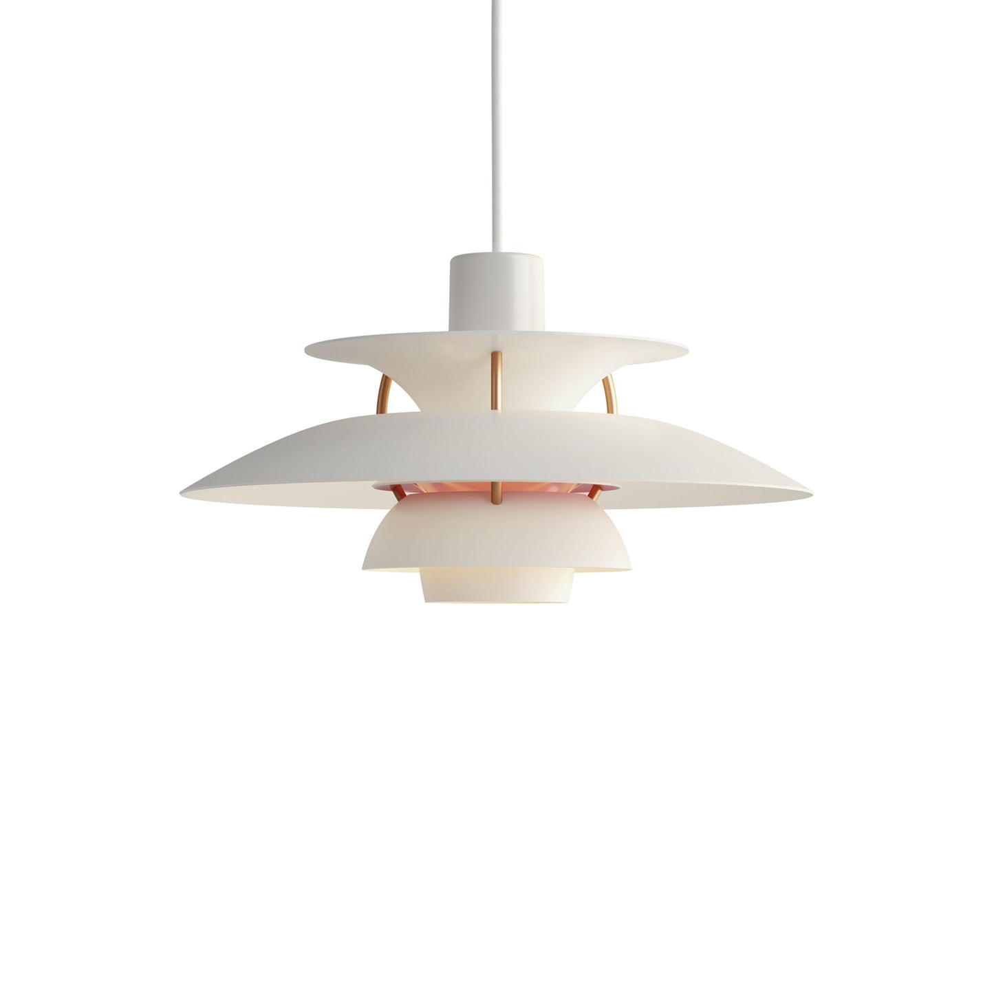 PH 5 Mini Pendant light in White Modern.