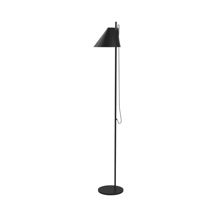 Yuh LED Floor Lamp in Black.