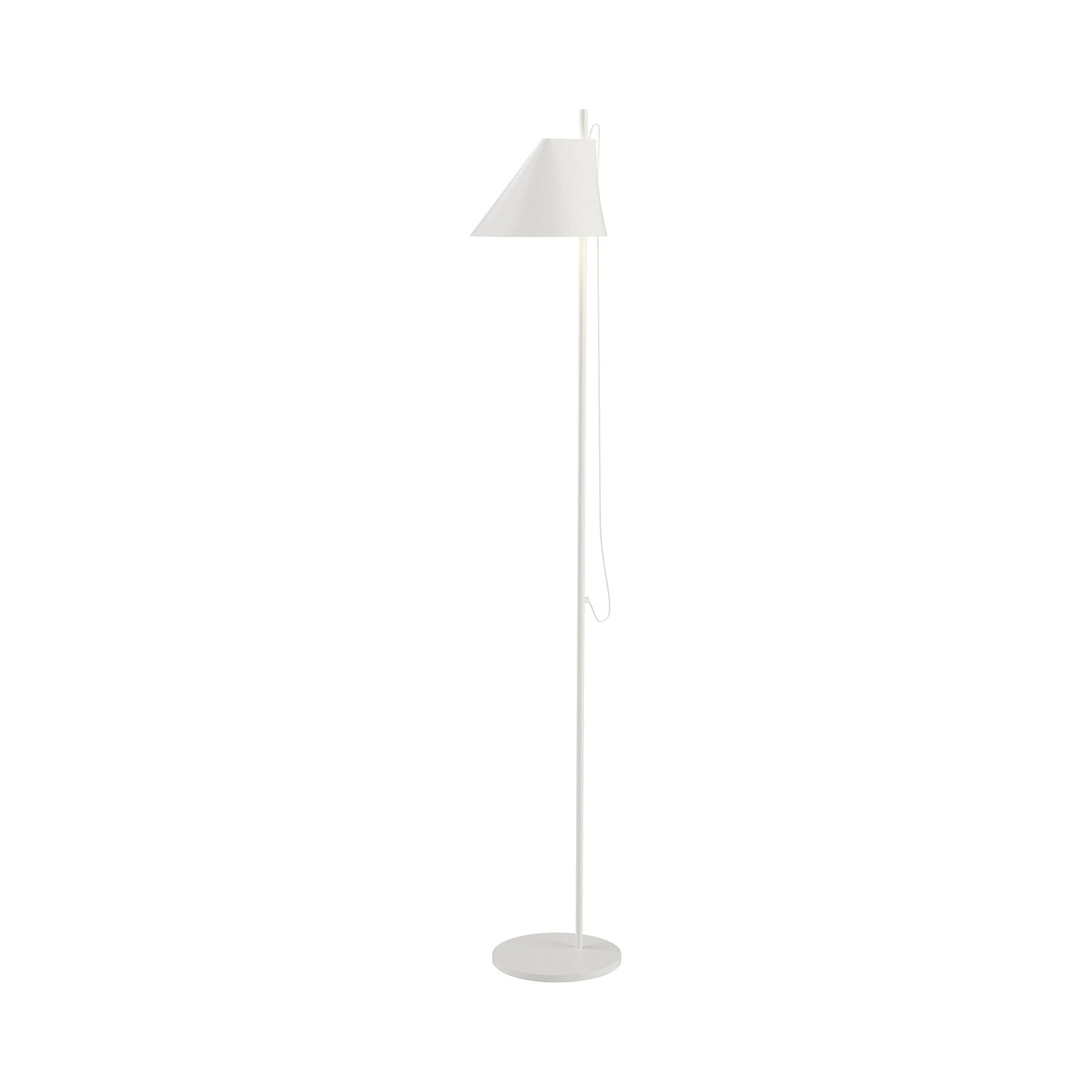 Yuh LED Floor Lamp in White.